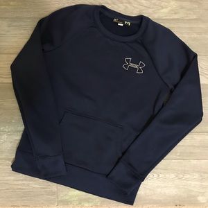 Women’s Under Armour Navy Pullover Sweatshirt
